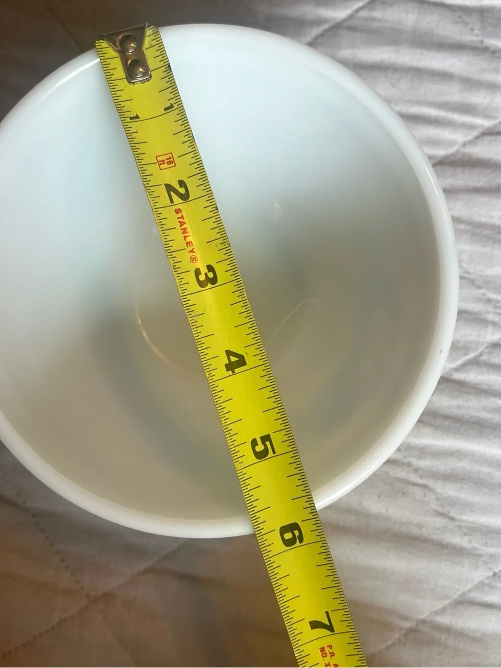 Blue Floral Speckled Stoneware Pyrex Mixing Bowl